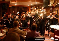 Hermanns Jazz Club Birthday Island Big Band Live Jazz Show Victoria BC