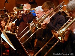 Island Big Band Historic Brass Section Victoria BC