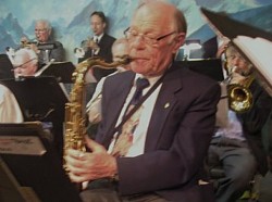 Roy Renolds With The Island Big Band Legendary Sax Player