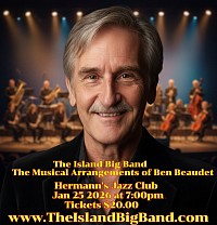Ben Beaudet Music Arranger and Composer Concert at Hermann's Jazz Club Jan 25 2026